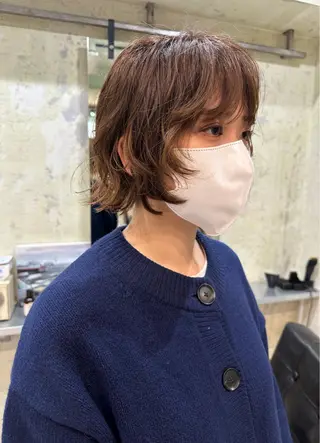 ショート パーマ AR.MARA hair  studio所属・AR.MARA サトウヒカルのヘアスタイル