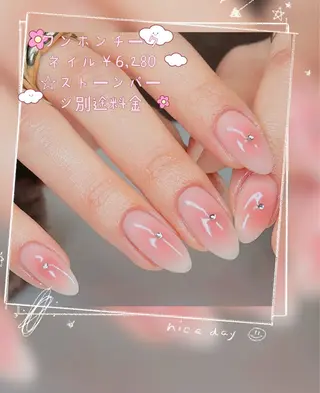 ネイル ラベンダー💖日暮里 ルル💖ネイルのネイルデザイン
