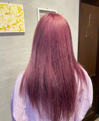 ロング カラー 安城/カットモデル 🩷艶カラー🎀もえのヘアスタイル