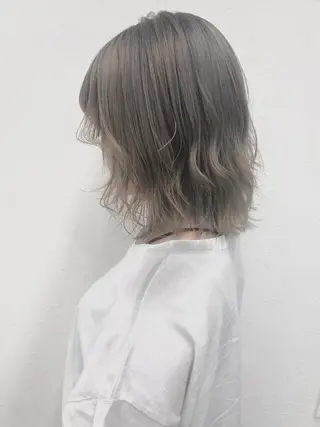ミディアム カラー 🤍2nd🤍田所 美希のヘアスタイル