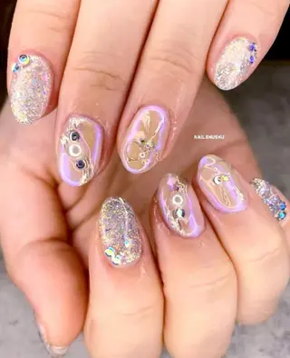 ネイル 3dパーツ/流行り 👧shushu❤️のネイルデザイン