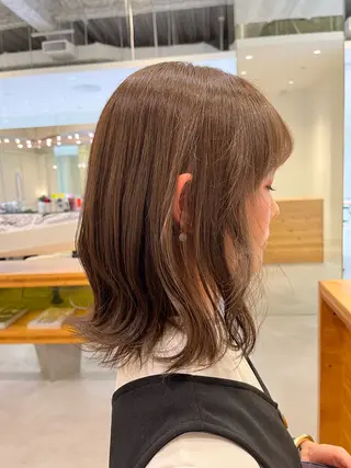 セミロング カラー 米山 大空のヘアスタイル