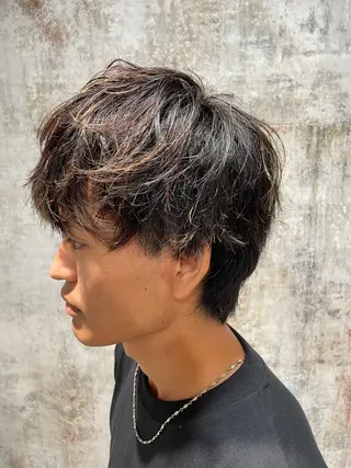 ショート パーマ 【お洒落パーマ】 Elme　肥塚康汰郎のヘアスタイル