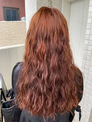 ロング カラー パーマ 🎀レイヤー/パーマ カラー/ai🎀のヘアスタイル
