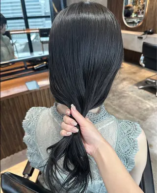 セミロング 渋谷メンズ特化/ mayukoのヘアスタイル
