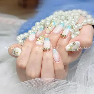 ネイル 🎀 ユズ 🎀のネイルデザイン