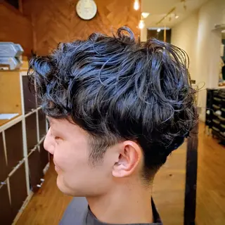 ショート パーマ 埼玉久喜/ハイトーン デザインカラーRYOのヘアスタイル