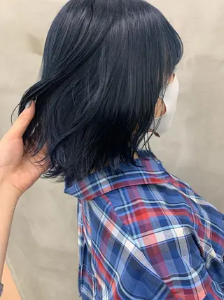ミディアム 🐝 hachi🐝のヘアスタイル