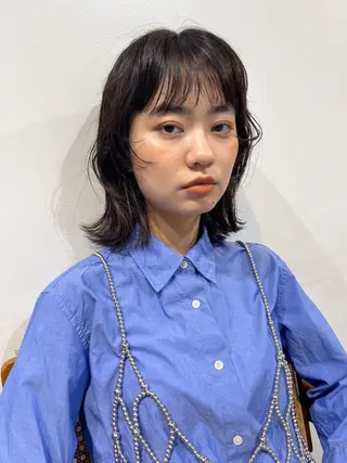 ミディアム 無料カットモデル募集 ／ueno aiのヘアスタイル
