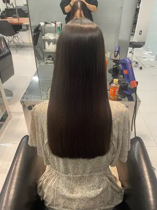 ロング パーマ 髪質改善特化 花澤光太朗のヘアスタイル