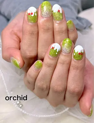ネイル orchid ♡オーキッドのネイルデザイン