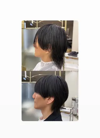 メンズ メンズカット 特化 COA日向のヘアスタイル