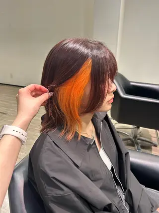 ミディアム ishizuka toaのヘアスタイル