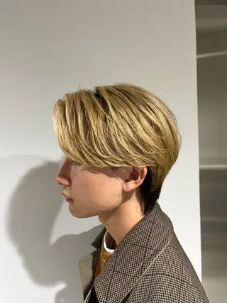 ショート カラー メンズ 🏆メンズヘア特化 🥇代表りんぺーのヘアスタイル