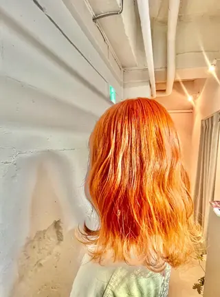 ミディアム カラー ヘアアレンジ 🍓艶髪/艶カラー しんたに🌈のヘアスタイル