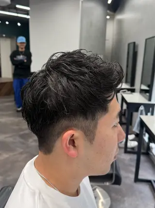 ショート パーマ メンズ 🌴メンズ特化🌴 坂本七星のヘアスタイル