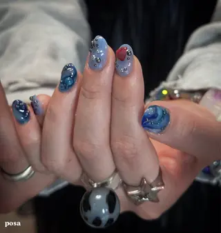 ネイル posa nail モエミのネイルデザイン