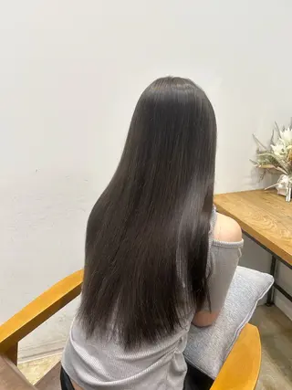 ロング カラー 高島 未旺のヘアスタイル