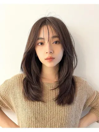 ミディアム カラー 1LDKhair所属・安達凜太郎 レイヤーカットのその他イメージ