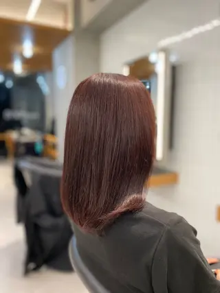 セミロング カラー メンズ特化美容師/ すなおのヘアスタイル