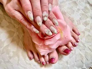ネイル ♡ビジュール♡ NAIL &まつ毛のマツエク・マツパデザイン