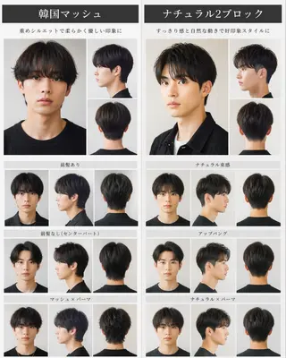 メンズ 🎀優姫 🎀  韓国レイヤーのヘアスタイル