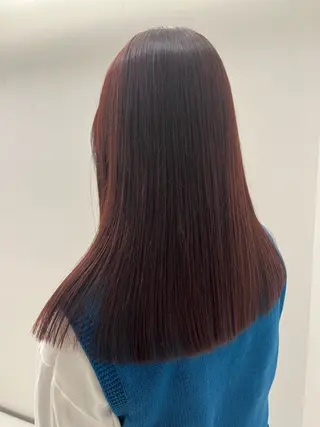 セミロング くびれボブ🎀 くびれミディアム🎀のヘアスタイル