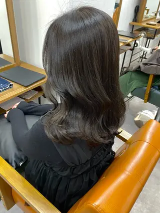 セミロング 石川 理恵のヘアスタイル