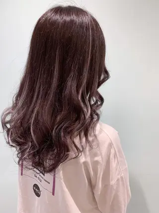 セミロング カラー ヘアアレンジ stylist Yukieのヘアスタイル