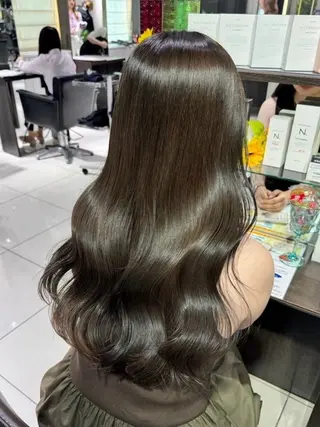 カラー 地毛風カラー/ 吉田菜々子のヘアスタイル