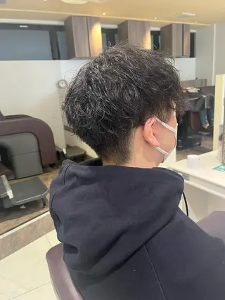 パーマ メンズ 🍊オオノ リホ🍑のヘアスタイル