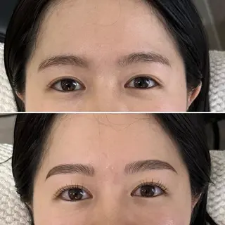 マツエク・マツパ アイブロウ 眉毛&まつげ 似合わせデザイン功刀のマツエク・マツパデザイン