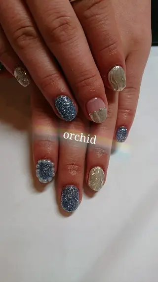 ネイル orchid ♡オーキッドのネイルデザイン