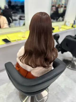 セミロング カラー ♡ダブルカラー特化♡ miyuのヘアスタイル