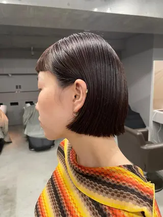 ショート 吉田一輝 外国人パーマのヘアスタイル