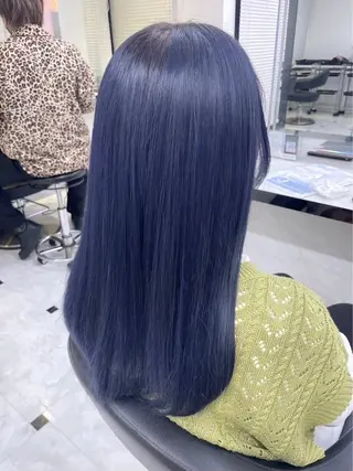 セミロング カラー CODE.LINE Rimuのヘアスタイル