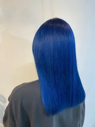 セミロング カラー セキ ユキ🦋のヘアスタイル