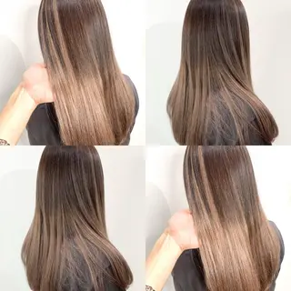 ロング カラー 🌙HIZUKI🌙 ハイトーン 艶髪のヘアスタイル