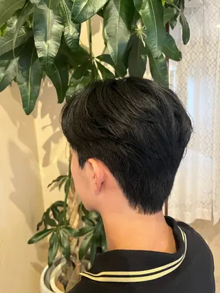 ショート メンズ うるツヤ髪ハイトーン /けーすけのヘアスタイル