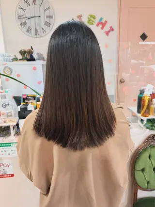 セミロング 個室サロン🌼万希 ヘアケア/ヘッドスパのヘアスタイル