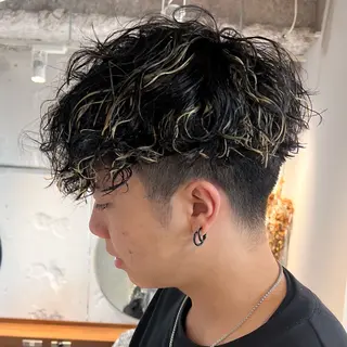 パーマ メンズ 大谷樹生/ メンズ専用アカウントのヘアスタイル