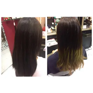 ロング カラー ショート/レイヤー 🎀細沼玲花のヘアスタイル