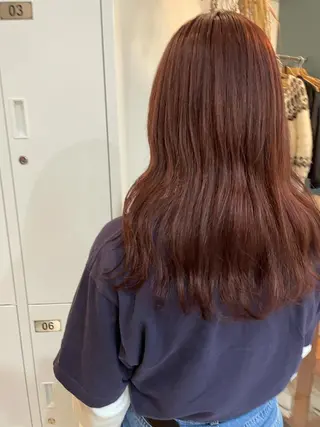 セミロング カラー 中目黒🌼 🌼ハナのヘアスタイル