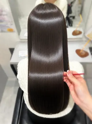 ロング パーマ 中韓🇨🇳🇰🇷 トレンド&髪質改善のヘアスタイル