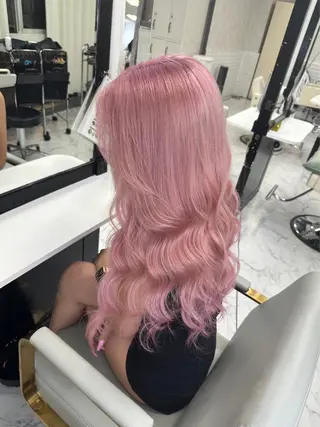 ロング Wistell 渋谷 ASUKAのヘアスタイル