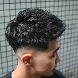 ショート カラー パーマ メンズ 💈men's💈 satoru中目黒のヘアスタイル