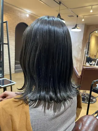 カラー MIKU ナチュラルヘア✂️✨のヘアスタイル
