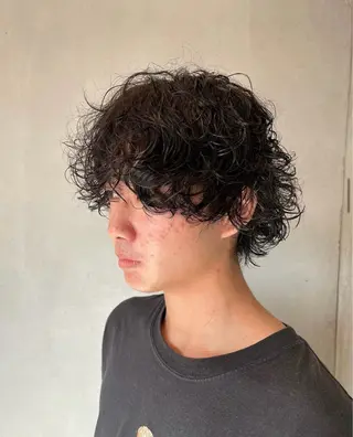 ロング パーマ 🌼波巻き/シャドー /酒井香奈🌼のヘアスタイル