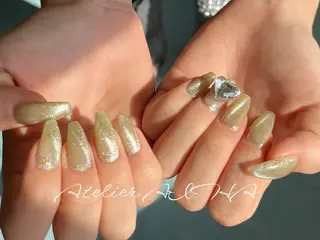 ロング アトリエAIHA★ フィルイン推奨サロンのネイルデザイン