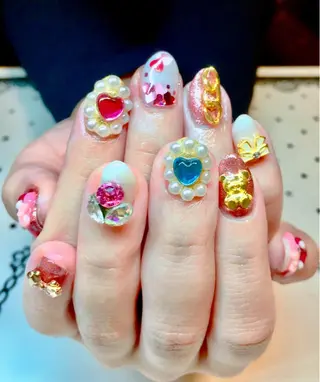 ネイル nailist cocoのネイルデザイン